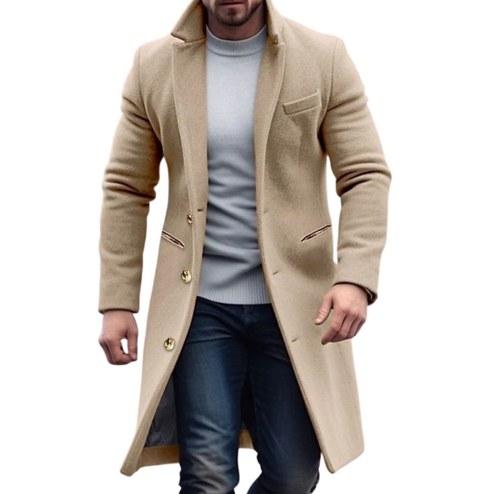 Dakari™ – Trench Coat for Timeless Winter Elegance