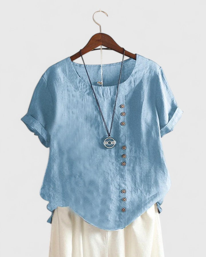 Victoria | Cozy Short Sleeve Top
