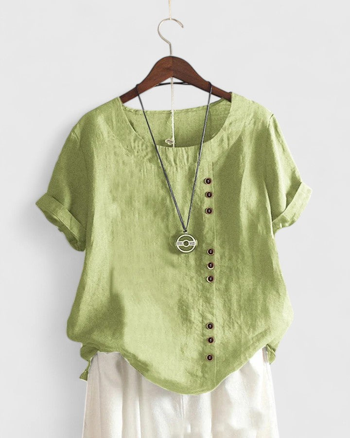 Victoria | Cozy Short Sleeve Top