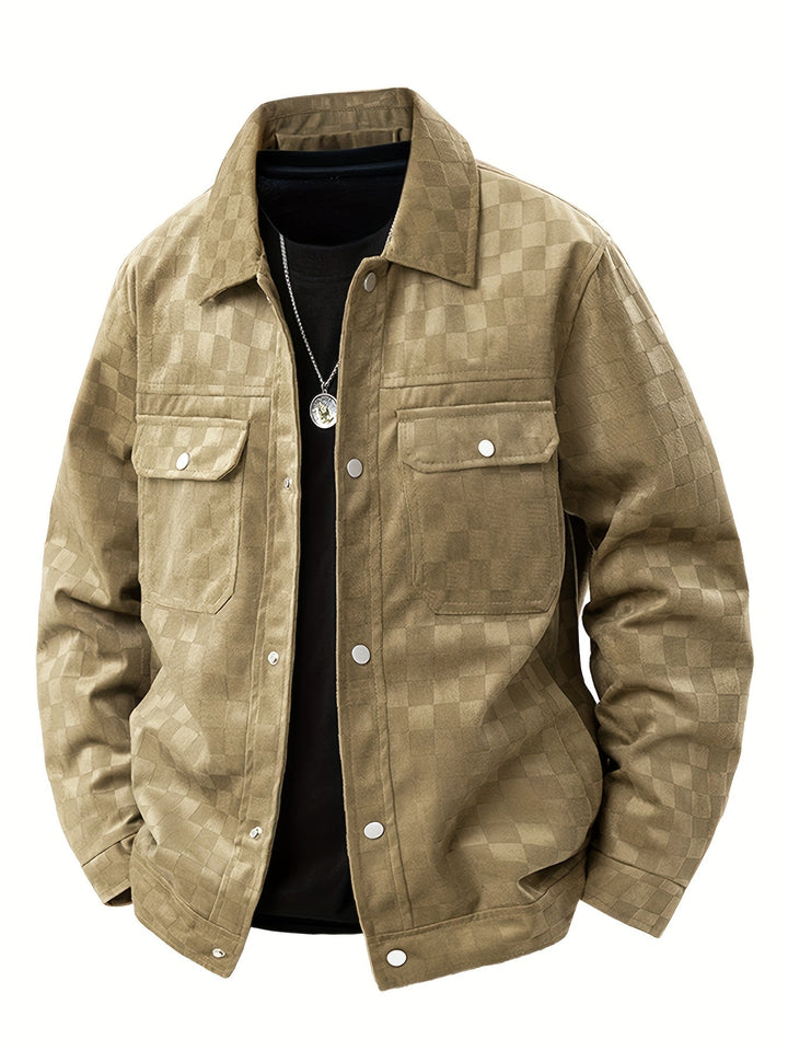 Dean™ – Checkered Jacket for Effortless Sophistication