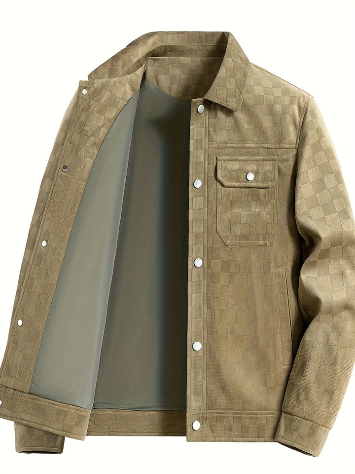 Dean™ – Checkered Jacket for Effortless Sophistication