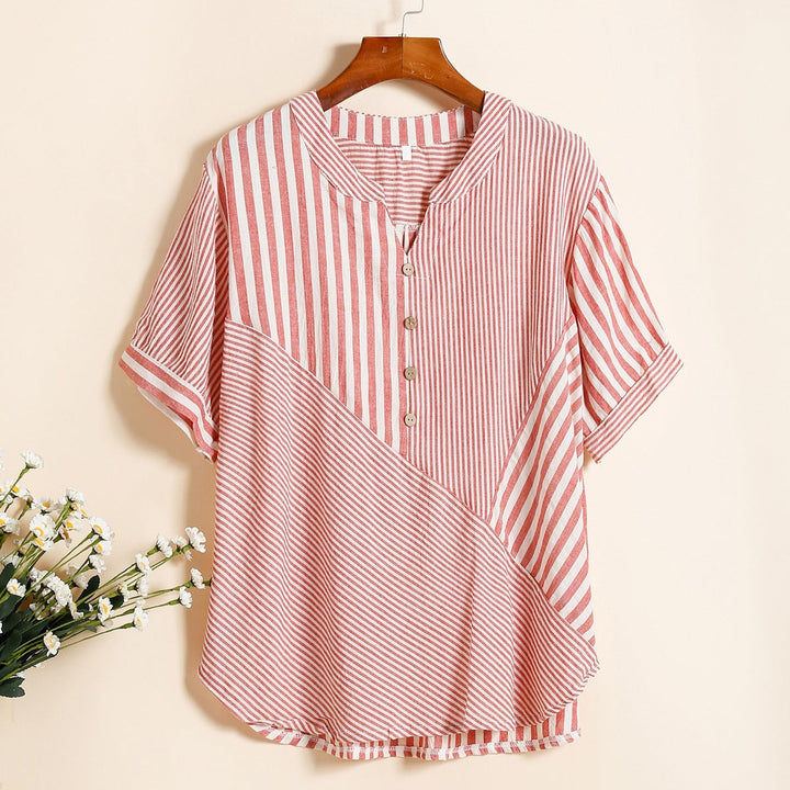 Winette | Everyday Ease Striped Blouse