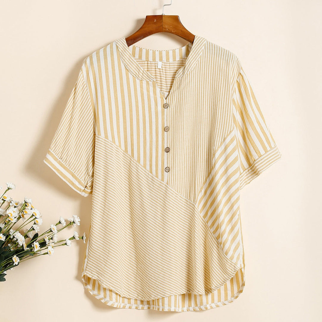 Winette | Everyday Ease Striped Blouse