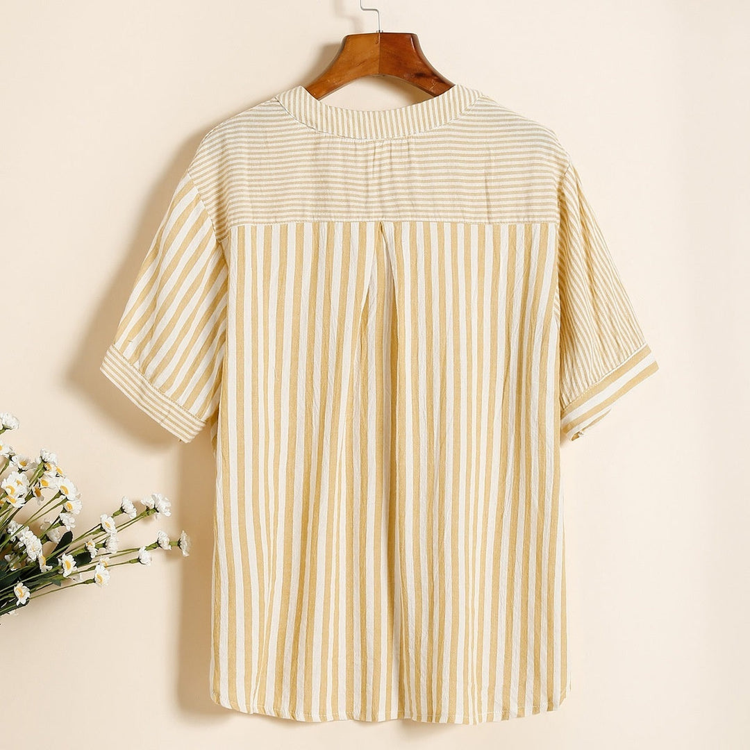 Winette | Everyday Ease Striped Blouse