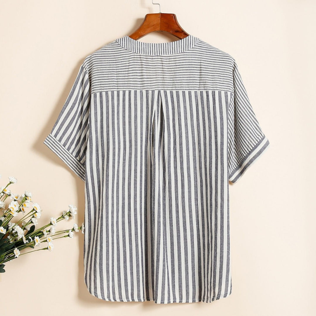 Winette | Everyday Ease Striped Blouse