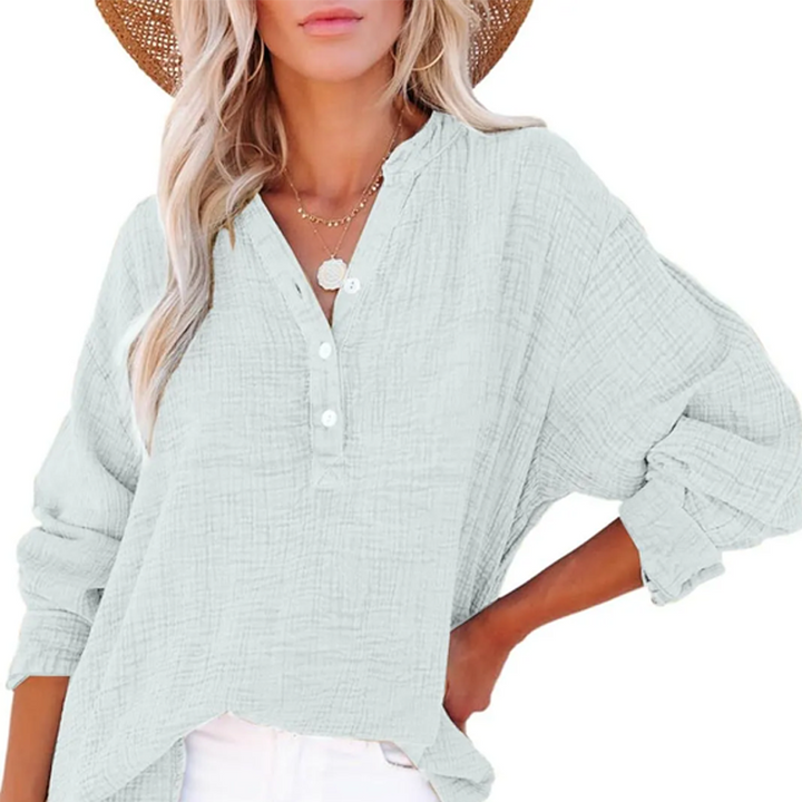 Wency | Chic Casual Button Blouse
