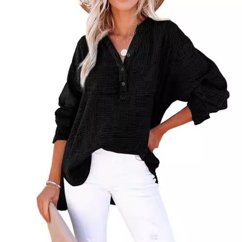 Wency | Chic Casual Button Blouse
