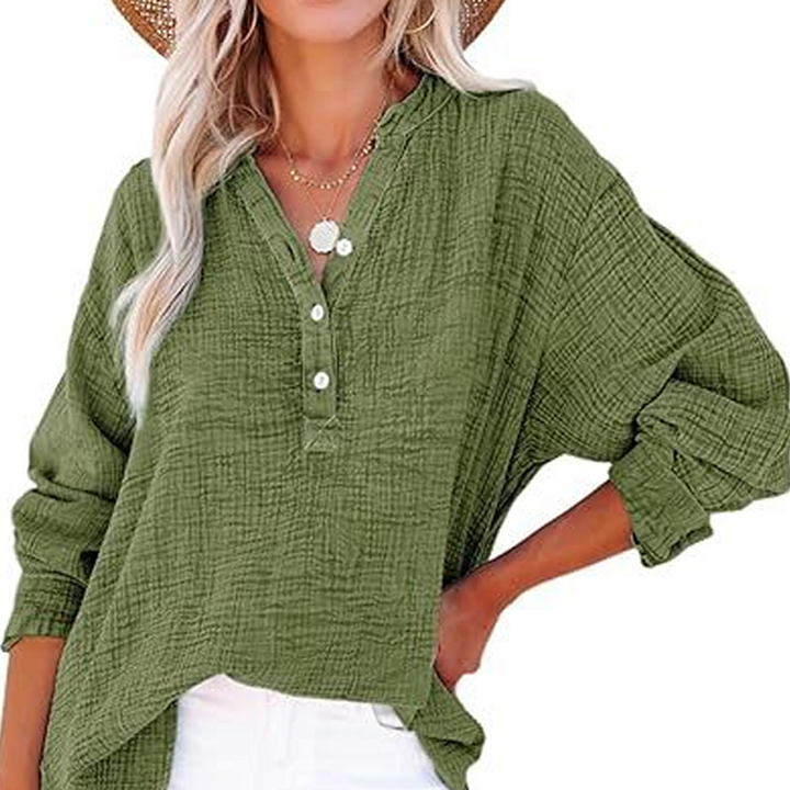 Wency | Chic Casual Button Blouse