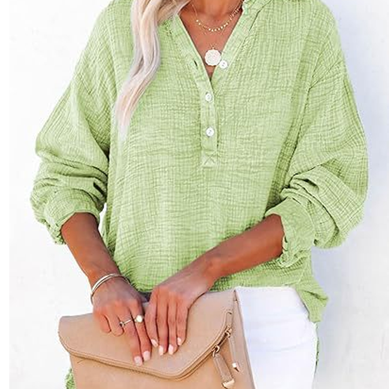 Wency | Chic Casual Button Blouse